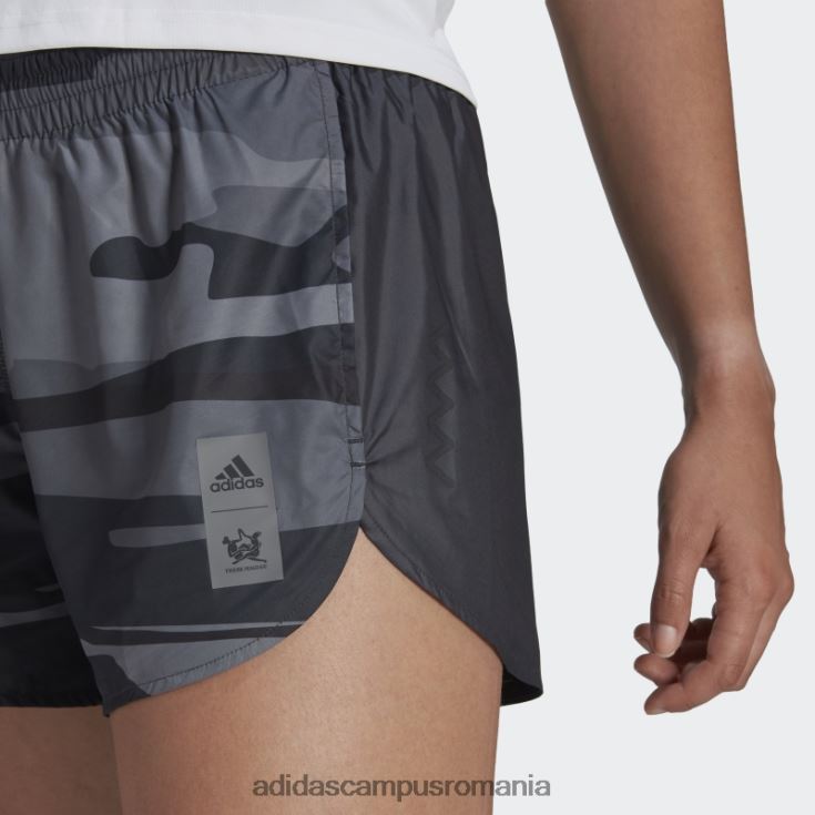 adidas campus romania carbon thebe magugu run fast running pantaloni scurți adidas femei carbon J266N223679
