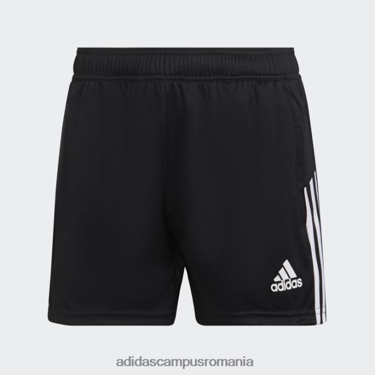 adidas campus romania condivo 22 pantaloni scurți de antrenament alb fashion femei alb negru J266N223645