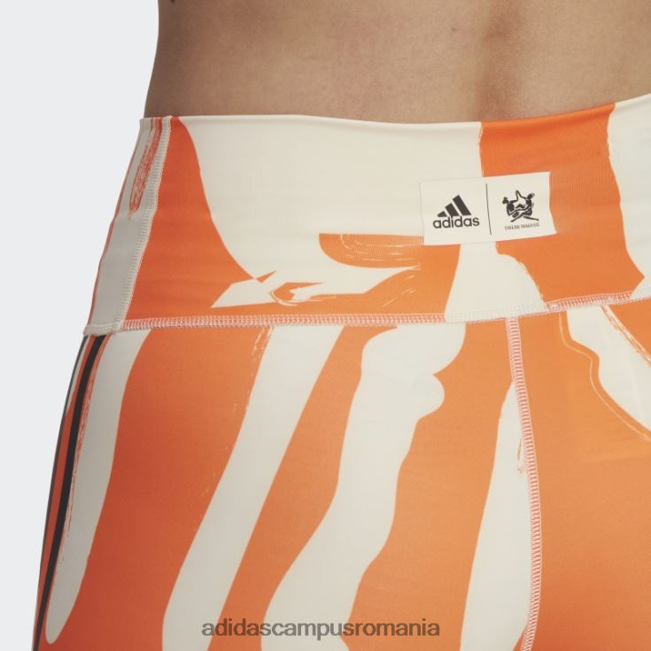 adidas campus romania ecru tint thebe magugu pantaloni scurți de biciclete femei nuanță ecru J266N223549