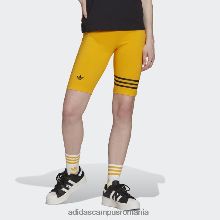 adidas campus romania leggings biciclete adicolor neuclassics aurii femei aur J266N223690