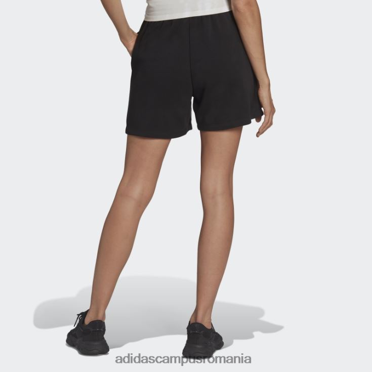 adidas campus romania pantaloni scurți adicolor essentials french terry negru adidas femei negru J266N223544