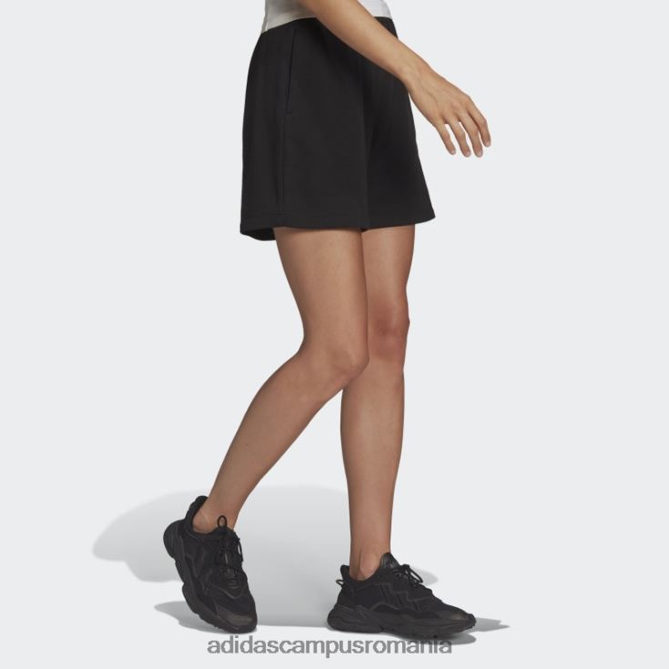 adidas campus romania pantaloni scurți adicolor essentials french terry negru adidas femei negru J266N223544