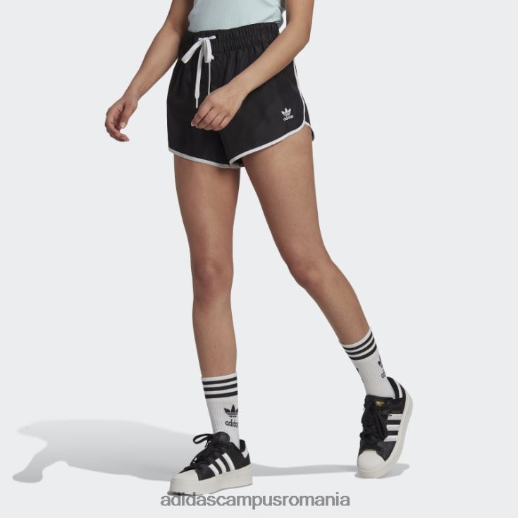 adidas campus romania pantaloni scurți cu dantelă întotdeauna originali negru adidas femei negru J266N223646