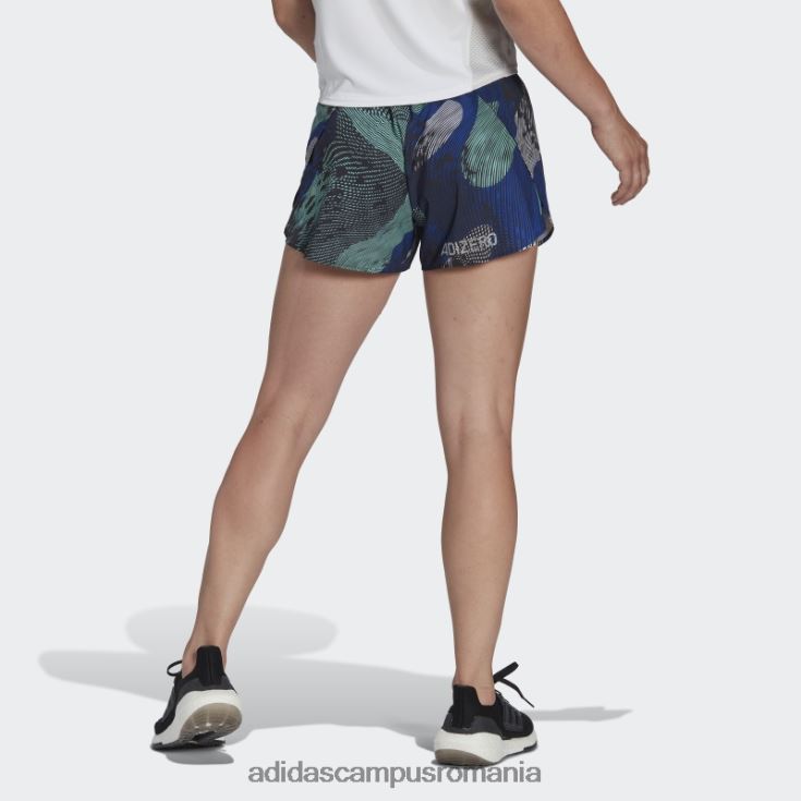 adidas campus romania pantaloni scurți de alergare adizero verde femei negru/verde J266N223648