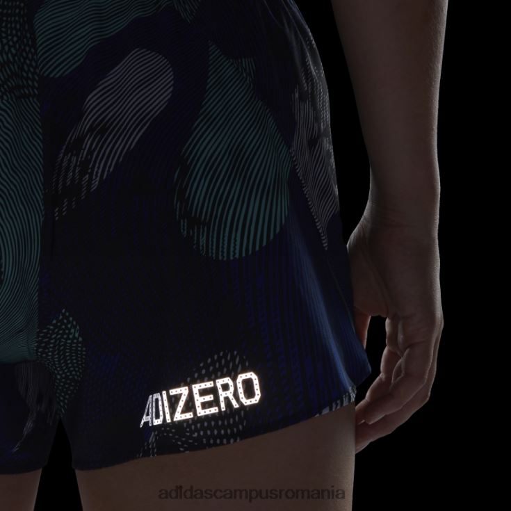 adidas campus romania pantaloni scurți de alergare adizero verde femei negru/verde J266N223648