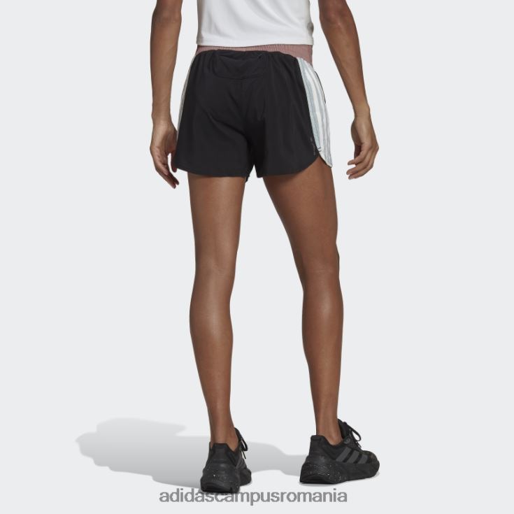 adidas campus romania pantaloni scurți de alergare hyperglam negri femei negru/albastru J266N223545