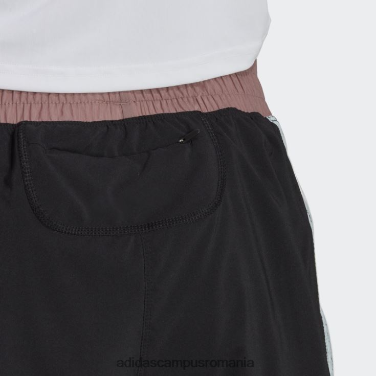 adidas campus romania pantaloni scurți de alergare hyperglam negri femei negru/albastru J266N223545