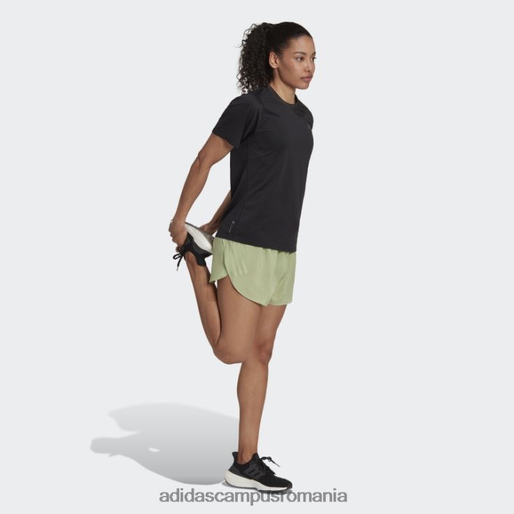 adidas campus romania pantaloni scurți de alergare lime adizero femei lămâie verde J266N223632