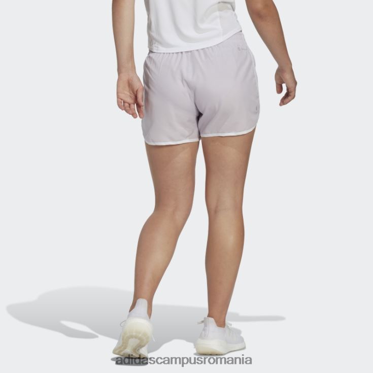 adidas campus romania pantaloni scurți de alergare silver Dawn Marathon 20 adidas femei zori argintii/alb J266N223637