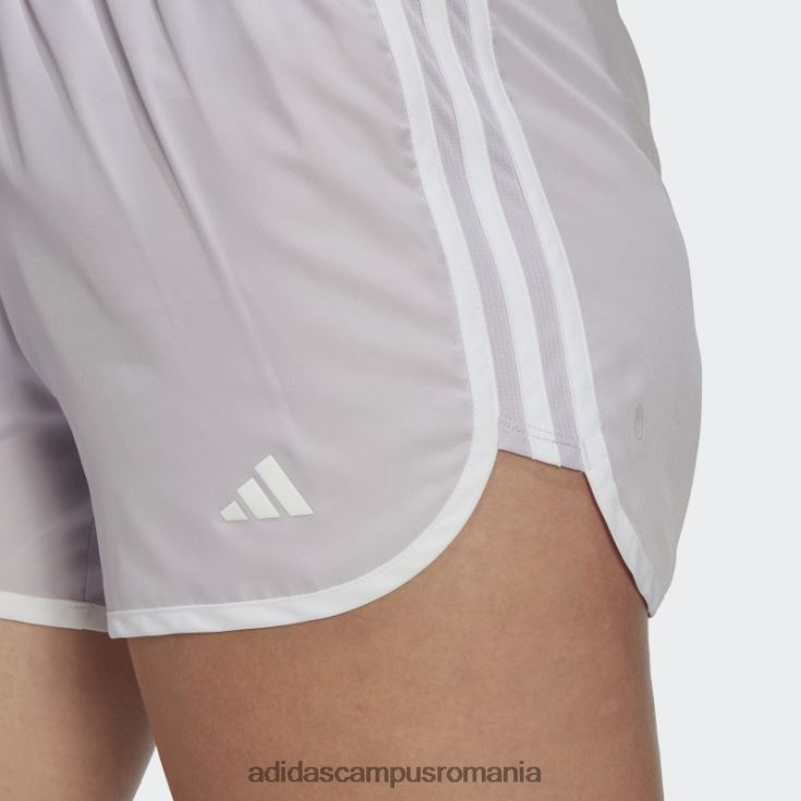 adidas campus romania pantaloni scurți de alergare silver Dawn Marathon 20 adidas femei zori argintii/alb J266N223637