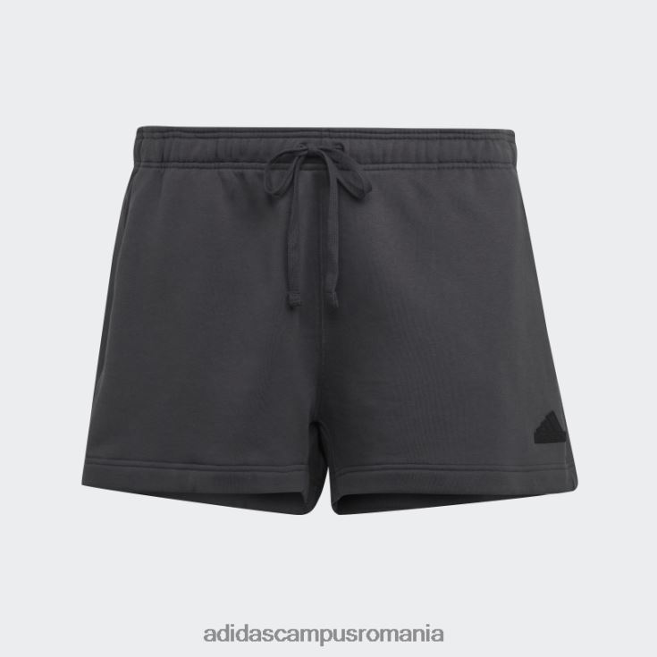 adidas campus romania pantaloni scurți de transpirație (plus mărime) carbon femei carbon J266N223329
