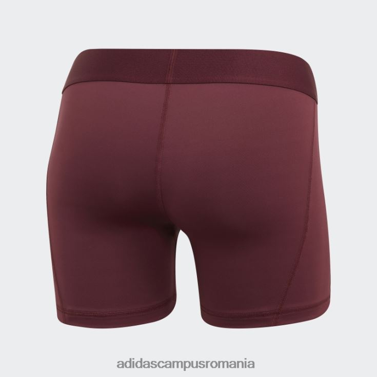 adidas campus romania pantaloni scurți de volei techfit maro femei maro/alb J266N223671
