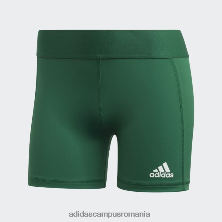 adidas campus romania pantaloni scurți de volei techfit verde închis femei verde închis/alb J266N223684