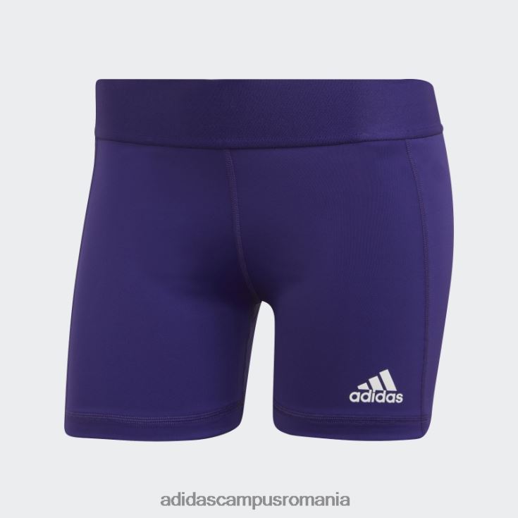adidas campus romania pantaloni scurți de volei techfit violet colegiu femei colegiu violet/alb J266N223687