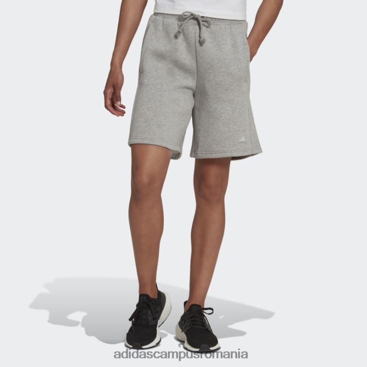adidas campus romania pantaloni scurți din lână gri mediu all szn femei gri mediu J266N223638