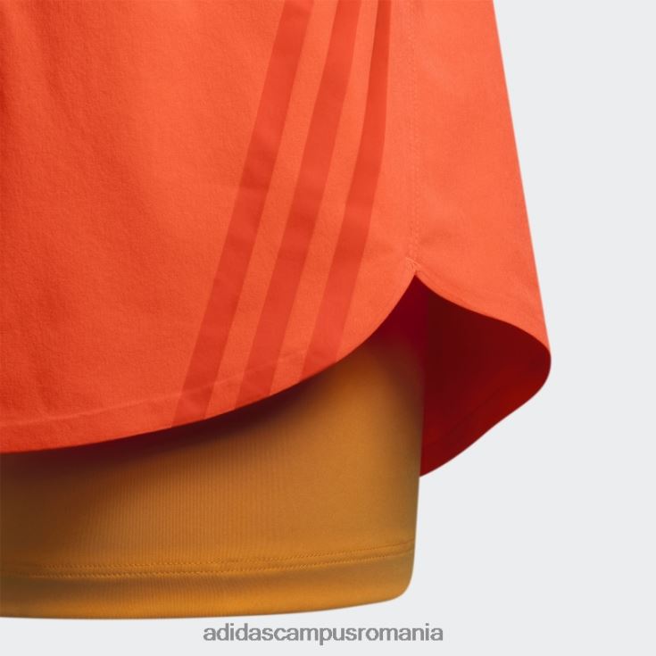 adidas campus romania pantaloni scurți doi în unu portocaliu femei portocale J266N223570