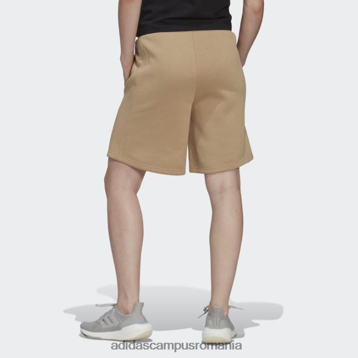 adidas campus romania pantaloni scurți fleece all szn ton bej femei ton bej J266N223627