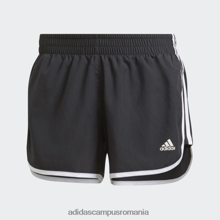 adidas campus romania pantaloni scurți marathon 20 negru adidas femei alb negru J266N223622