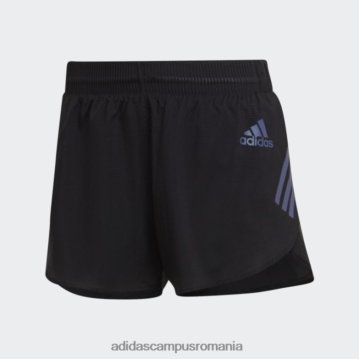 adidas campus romania pantaloni scurți negri adizero running split femei negru J266N223626