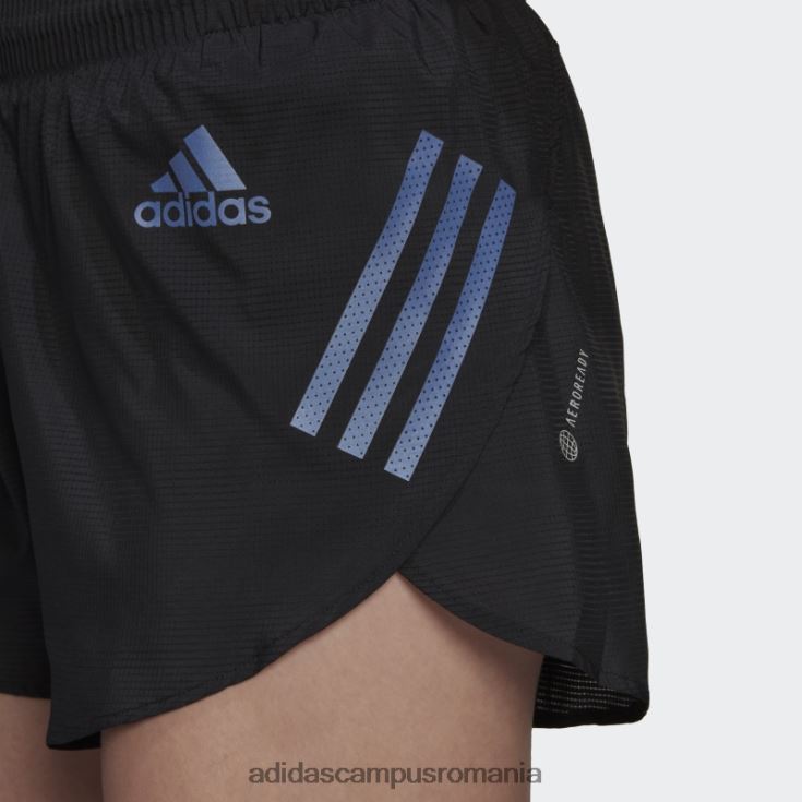 adidas campus romania pantaloni scurți negri adizero running split femei negru J266N223626