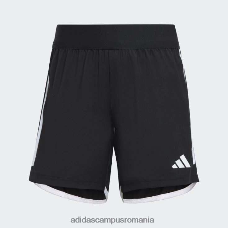 adidas campus romania pantaloni scurți negru de meci de competiție tiro 23 adidas femei alb negru J266N223673