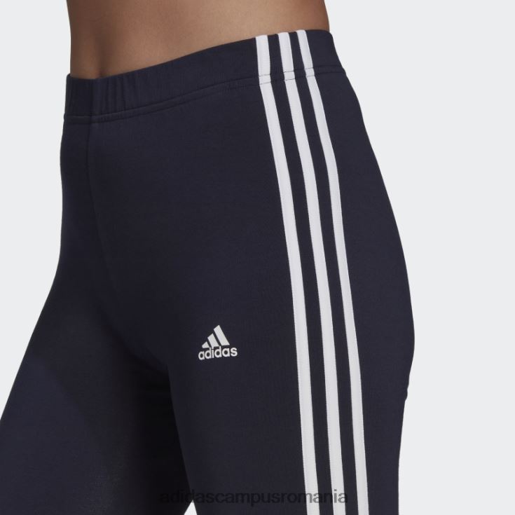adidas campus romania pantaloni scurți pentru biciclete ink essentials cu 3 dungi femei cerneală/alb J266N223536