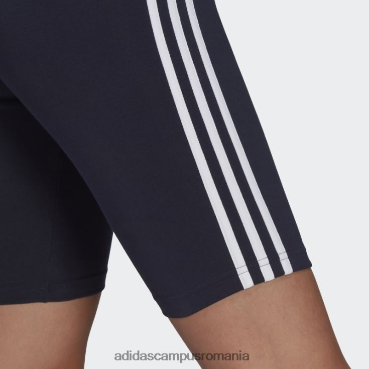 adidas campus romania pantaloni scurți pentru biciclete ink essentials cu 3 dungi femei cerneală/alb J266N223536