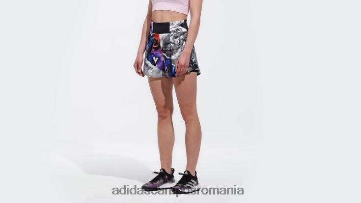adidas campus romania tenis negru u.s. seria pantaloni scurți imprimați ergo femei negru J266N223614