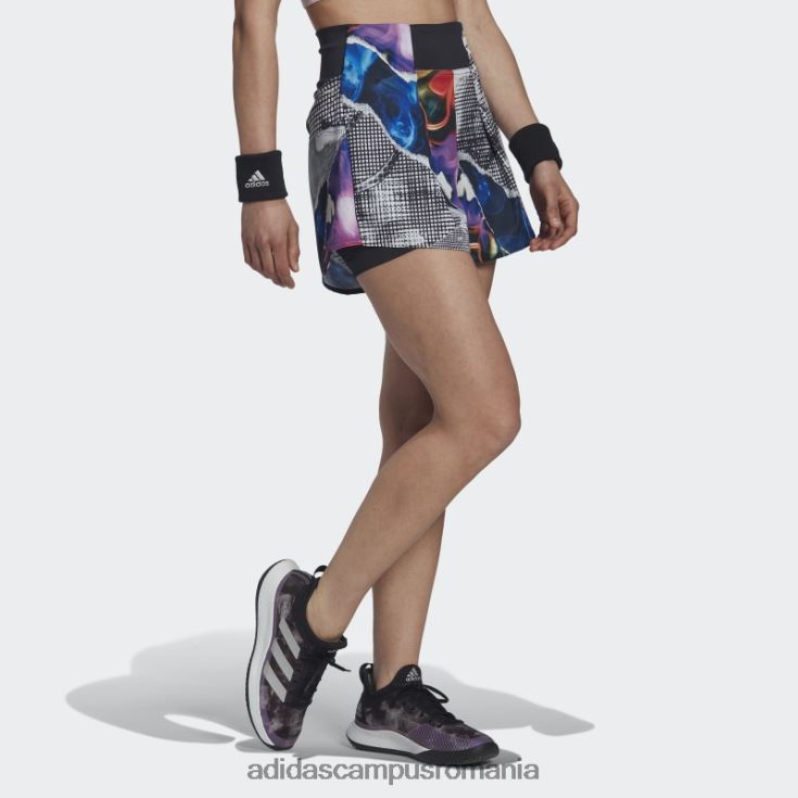 adidas campus romania tenis negru u.s. seria pantaloni scurți imprimați ergo femei negru J266N223614