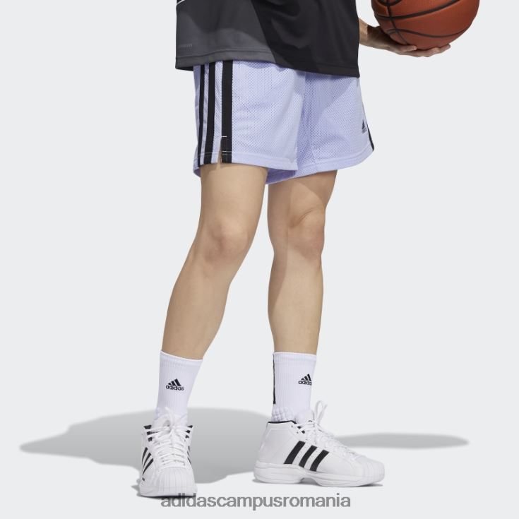 adidas campus romania ton violet femei în pantaloni scurți aeroready adidas femei ton violet/negru J266N223691
