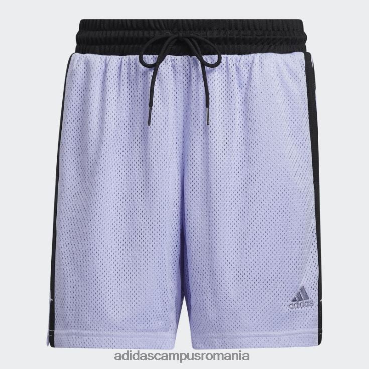 adidas campus romania ton violet femei în pantaloni scurți aeroready adidas femei ton violet/negru J266N223691