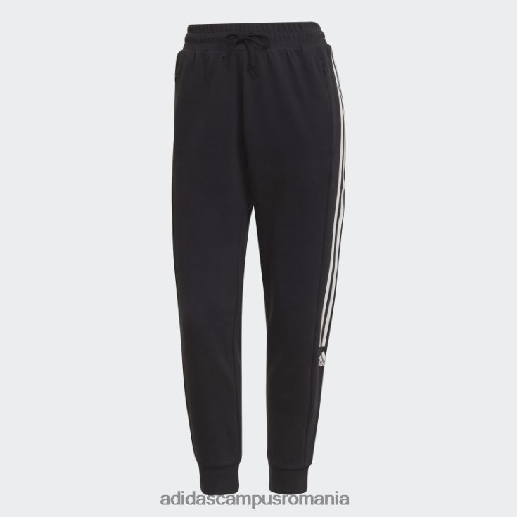 adidas campus romania aeroready, fabricați pentru antrenament, pantaloni de bumbac negri femei negru J266N223834
