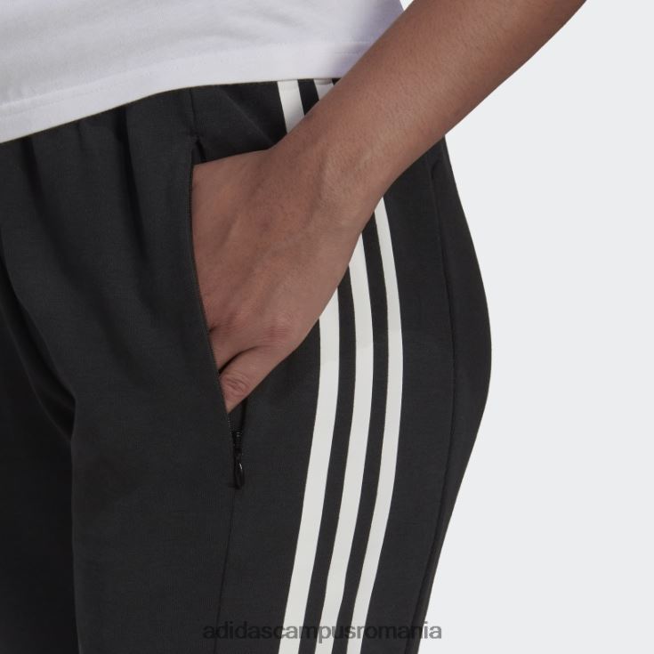 adidas campus romania aeroready, fabricați pentru antrenament, pantaloni de bumbac negri femei negru J266N223834
