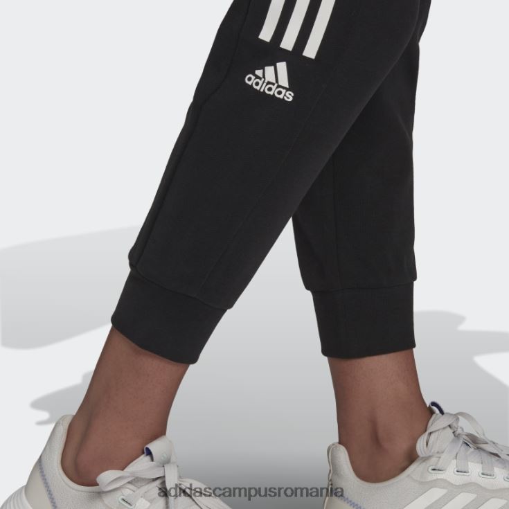 adidas campus romania aeroready, fabricați pentru antrenament, pantaloni de bumbac negri femei negru J266N223834