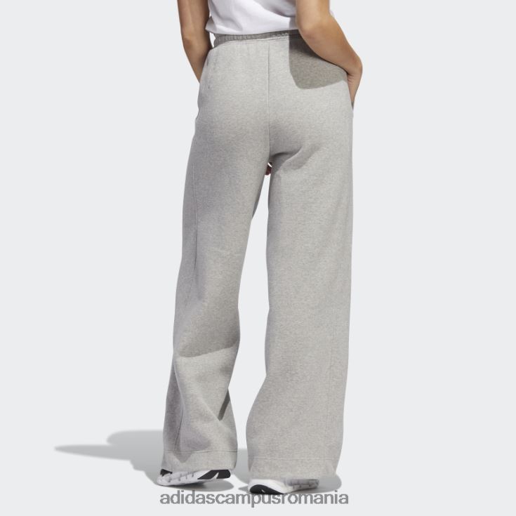 adidas campus romania all szn fleece pantaloni largi gri mediu adidas femei gri mediu J266N223940