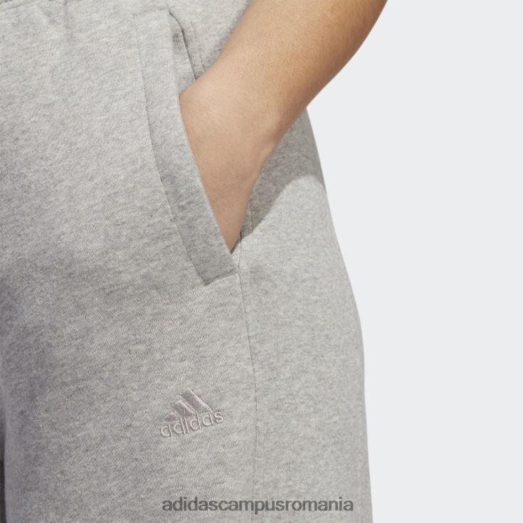 adidas campus romania all szn fleece pantaloni largi gri mediu adidas femei gri mediu J266N223940