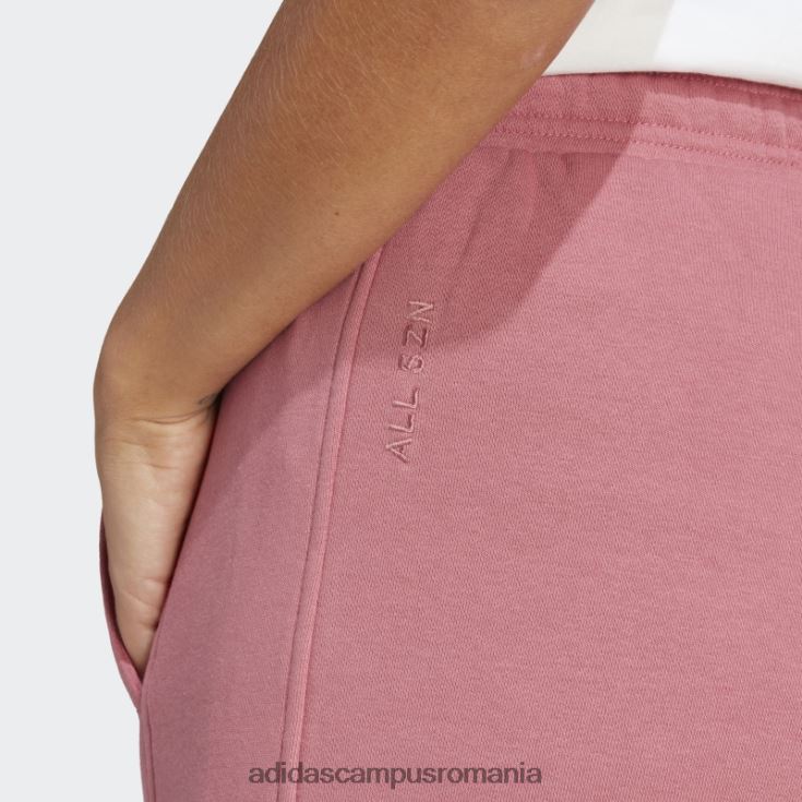 adidas campus romania all szn pantaloni fleece roz femei roz J266N223984