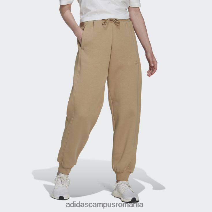 adidas campus romania all szn pantaloni fleece ton bej adidas femei ton bej J266N223880