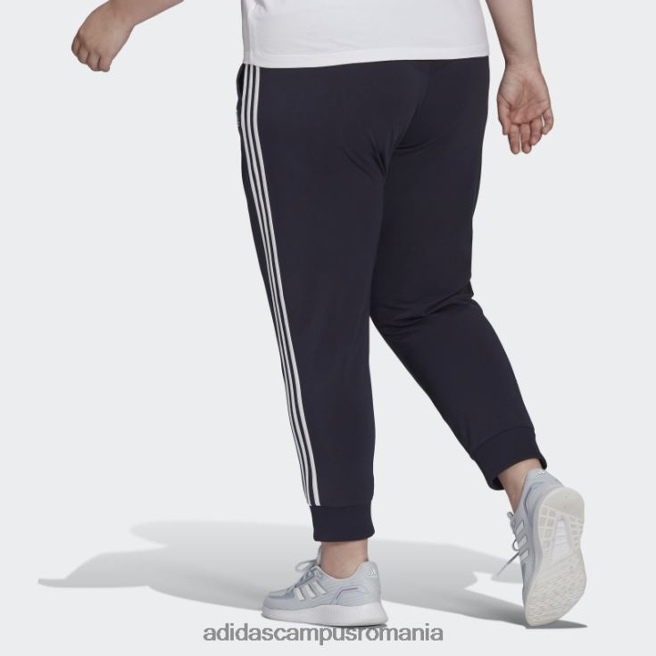 adidas campus romania cerneală pentru pantaloni cu 3 dungi (plus mărime). femei cerneală/alb J266N223269