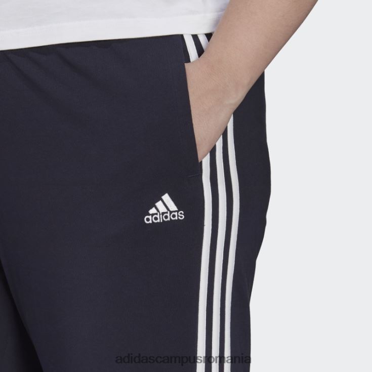adidas campus romania cerneală pentru pantaloni cu 3 dungi (plus mărime). femei cerneală/alb J266N223269