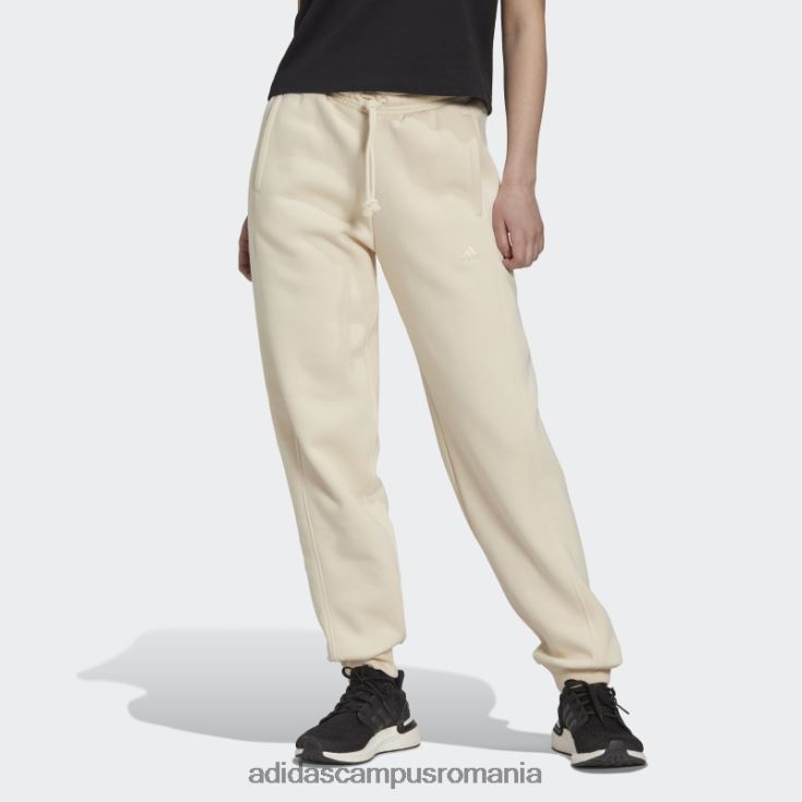 adidas campus romania ecru tint all szn pantaloni fleece femei nuanță ecru J266N223999