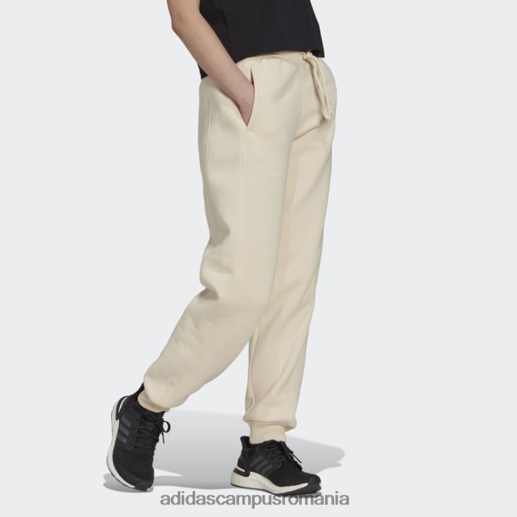 adidas campus romania ecru tint all szn pantaloni fleece femei nuanță ecru J266N223999