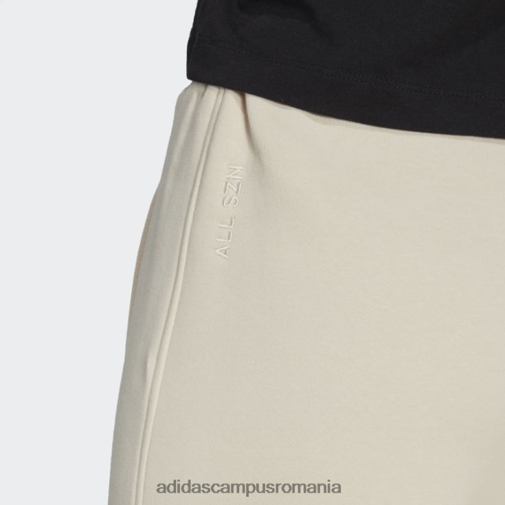 adidas campus romania ecru tint all szn pantaloni fleece femei nuanță ecru J266N223999