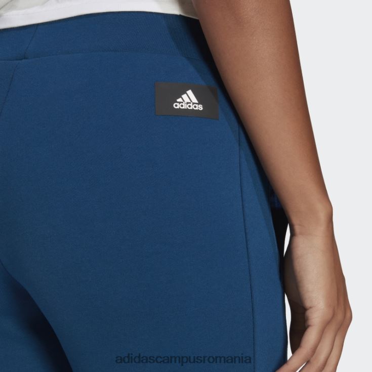 adidas campus romania icoane viitoare insignă de sport pantaloni evazați marine femei marin J266N223827