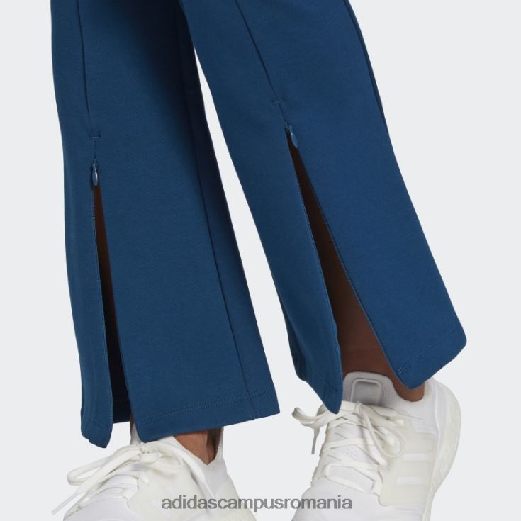 adidas campus romania icoane viitoare insignă de sport pantaloni evazați marine femei marin J266N223827