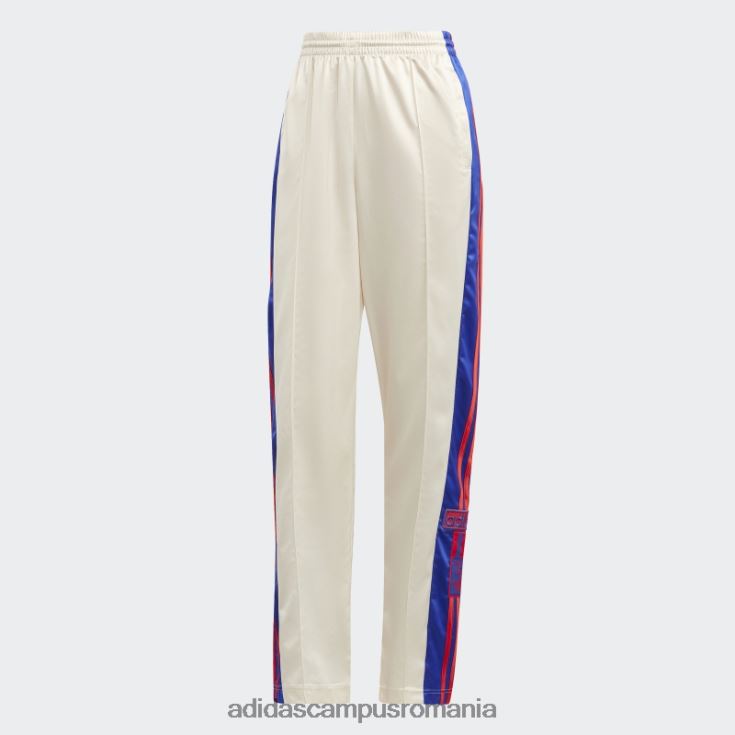 adidas campus romania pantaloni adibreak din satin alb femei alb J266N223819