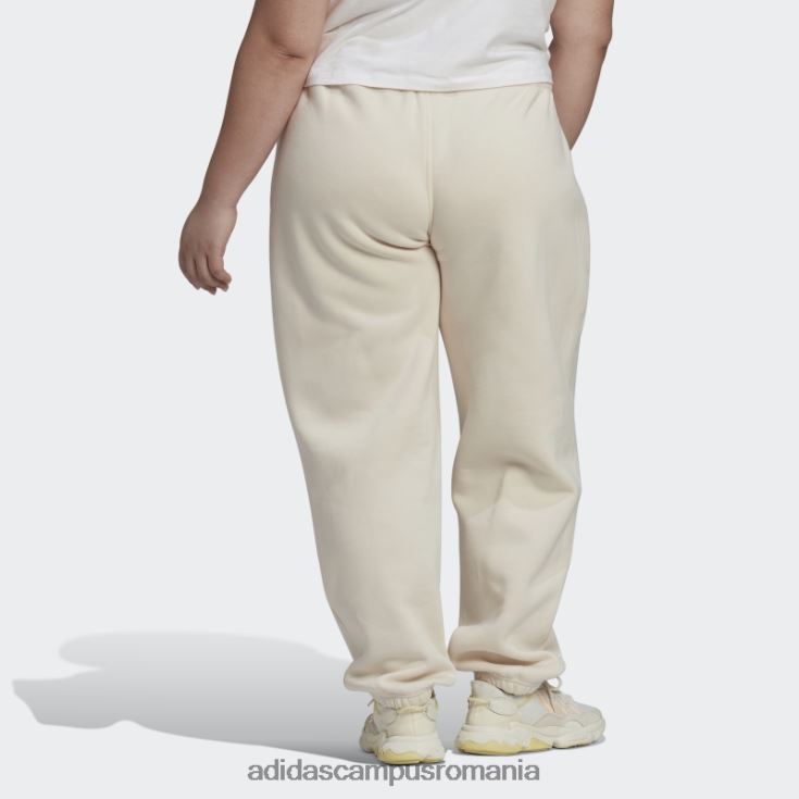 adidas campus romania pantaloni adicolor essentials (plus size) alb femei alb J266N223348