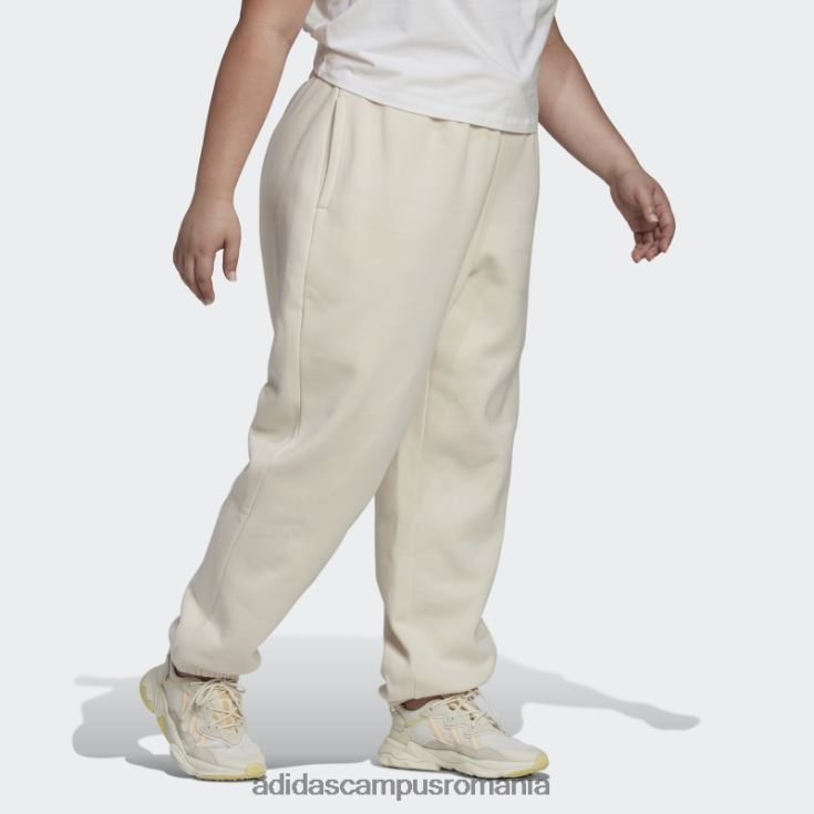 adidas campus romania pantaloni adicolor essentials (plus size) alb femei alb J266N223348