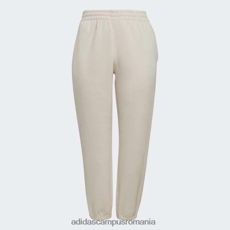 adidas campus romania pantaloni adicolor essentials (plus size) alb femei alb J266N223348