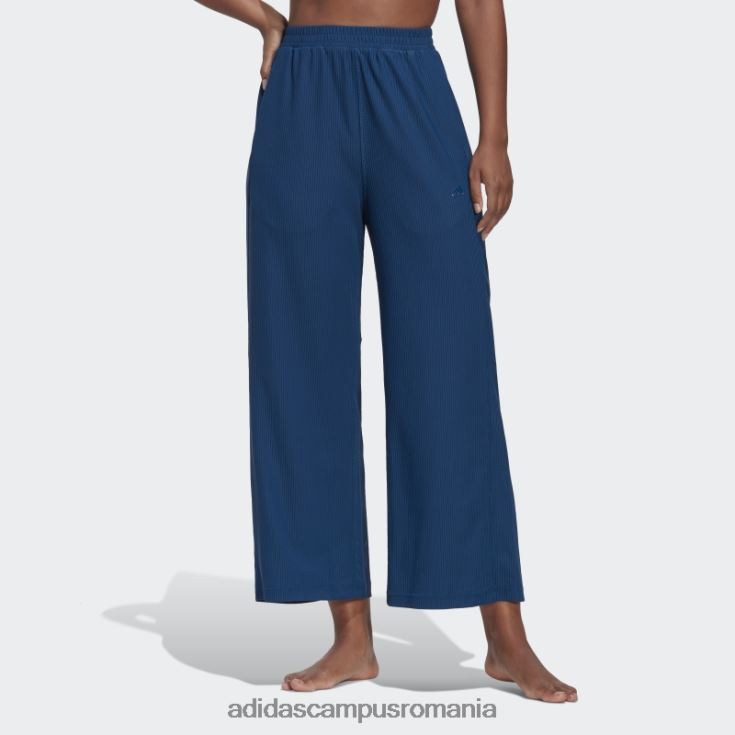 adidas campus romania pantaloni adidas 7/8 cu picioare mari aeroready studio femei marin J266N223829